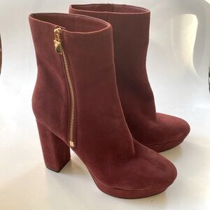 Michael Kors platform booties